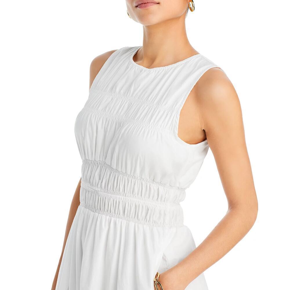 Faithful the Brand Solem White Midi Dress Small NWT - Picture 2 of 7